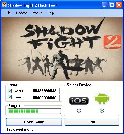 Shadow Fight 2 Hack Tool Free Download For Android