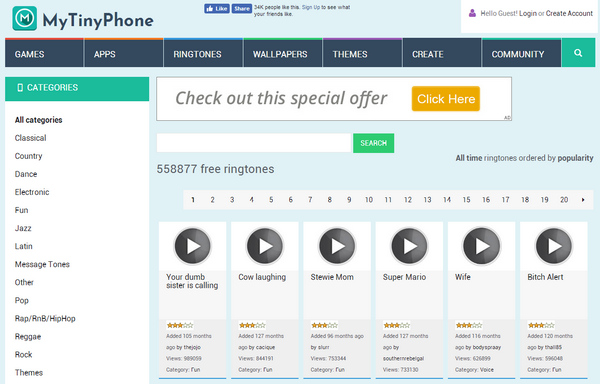 How to download ringtones at&t